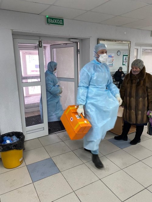 В Усинской ЦРБ прошли учения по коронавирусу