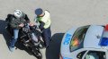 В Усинске пьяный мотоциклист ударил сотрудника ГИБДД