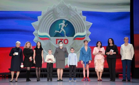В Усинске состоялась Церемония награждения знаками отличия ГТО (видео))