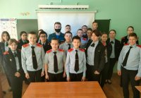 Очередная встреча с кадетским классом МЧС г. Усинска