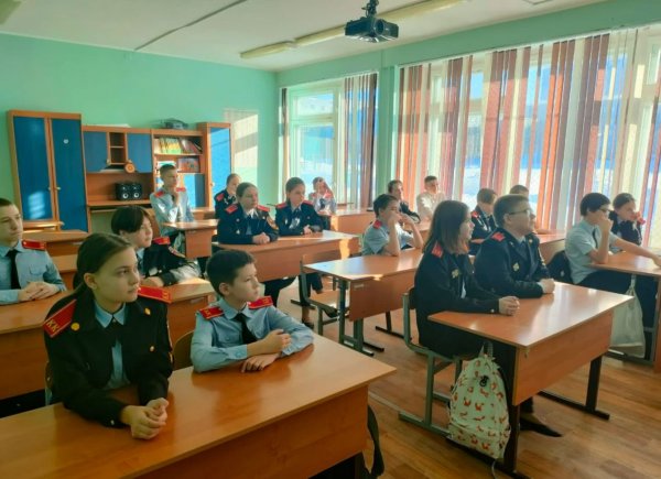 Очередная встреча с кадетским классом МЧС г. Усинска