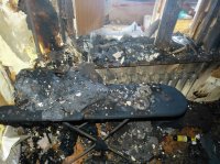 В Усинске на пожаре погиб человек