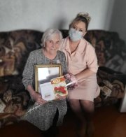 Жительница Усть-Усы отметила свое 90-летие