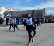 В Усинске следователь принял участие в пробеге, посвященном Дню Победы