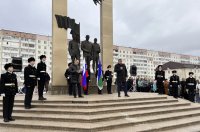 Усинцы проводили призванных по мобилизации земляков на службу Усинцы проводили призванных по мобилизации земляков на службу