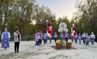 Новый сквер встречает гостей Новый сквер встречает гостей