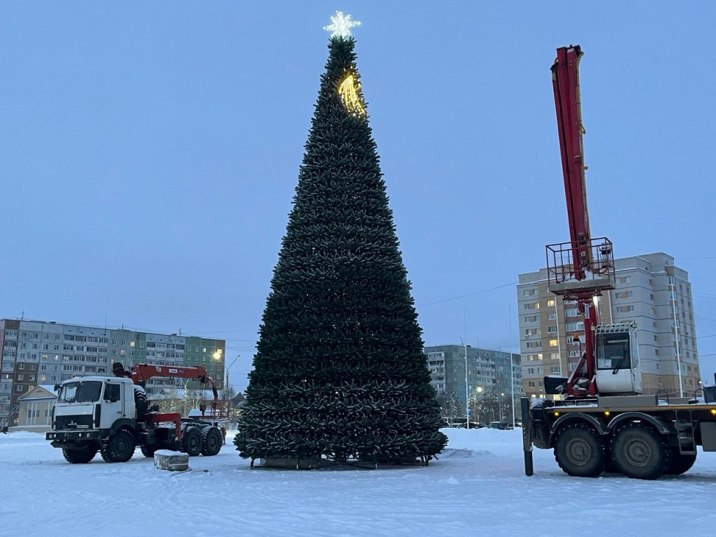 В Усинске будет новая елка | 04.12.2023 | Усинск - БезФормата