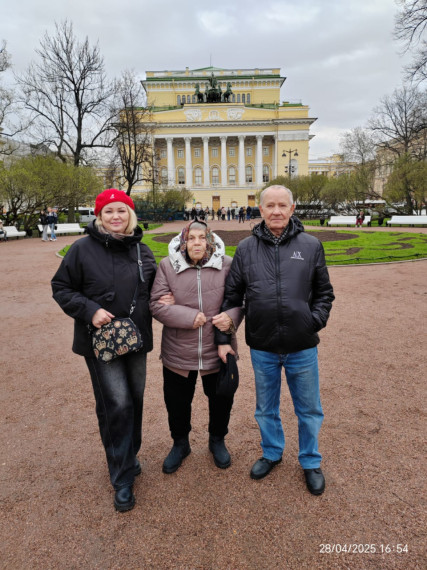 Усинский ветеран отправился в город-герой Санкт-Петербург Усинский ветеран отправился в город-герой Санкт-Петербург