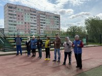 Жители Усинска сдали нормативы ГТО по скандинавской ходьбе Жители Усинска сдали нормативы ГТО по скандинавской ходьбе
