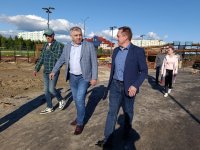 Городской парк продолжает обновляться Городской парк продолжает обновляться