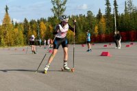 Усинцы и печорцы соревновались в гонке на лыжероллерах Усинцы и печорцы соревновались в гонке на лыжероллерах